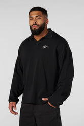 8069 - Menace Longsleeve Polo
