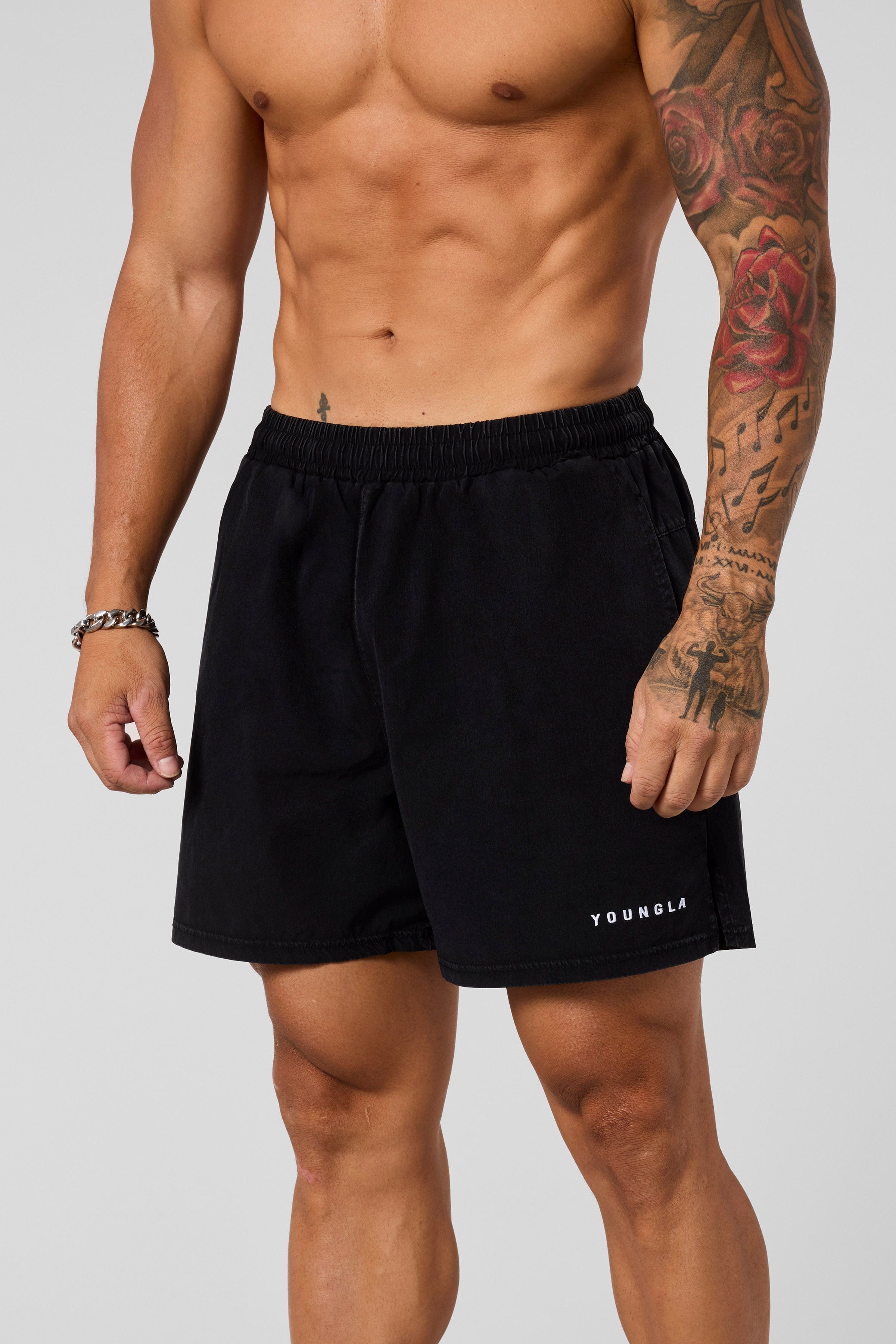 1043 - Washed Fitness Shorts - June 16th