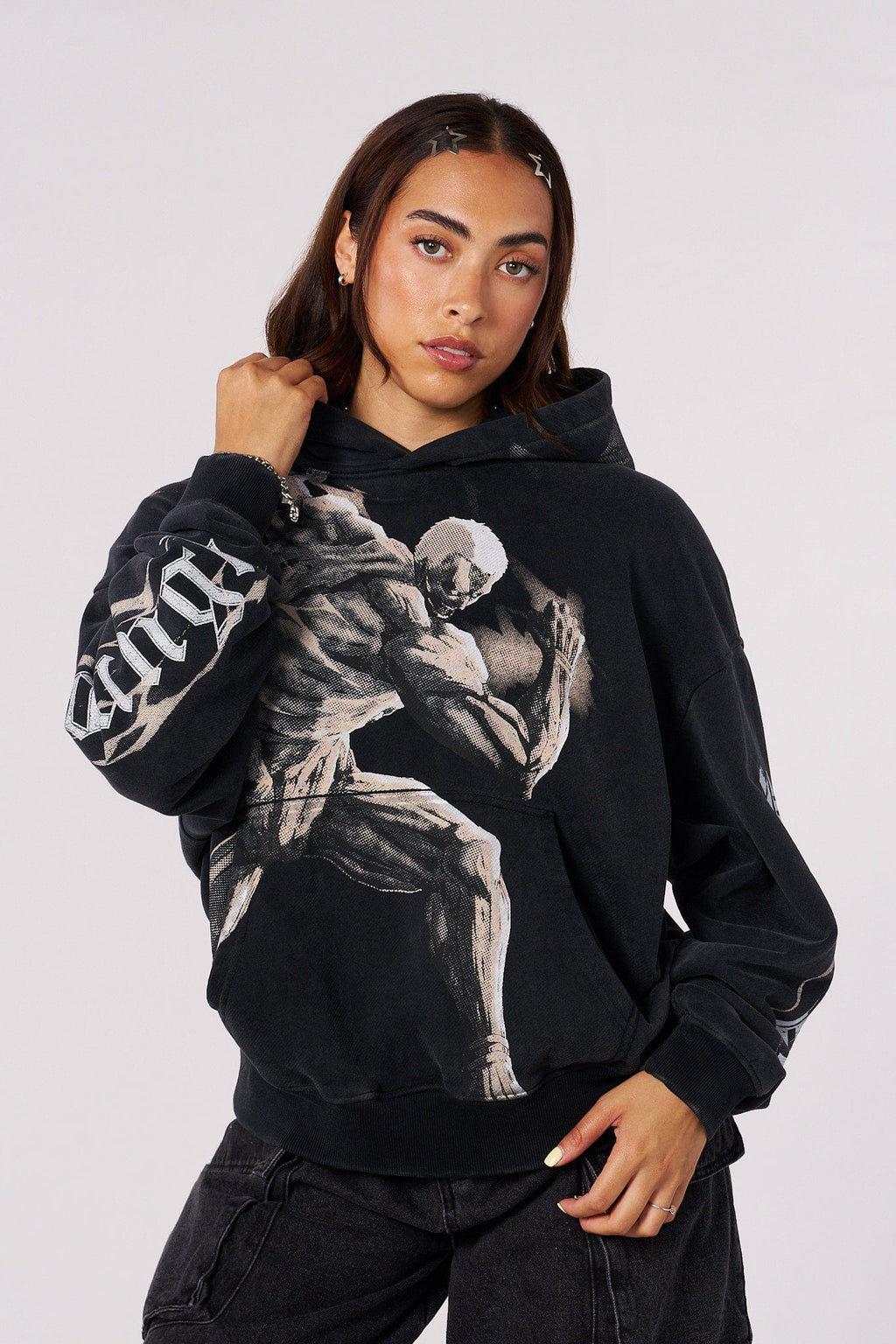 5129 - AOT©  x YLA Pullover Hoodies