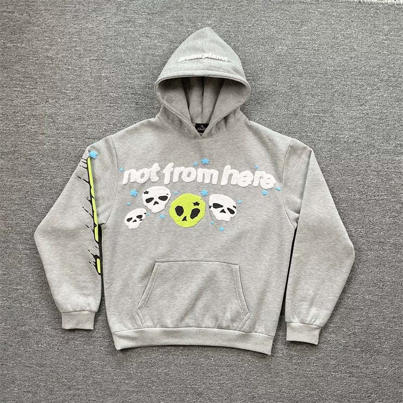 Broken Planet Foam Print Fleece Hoodie Set