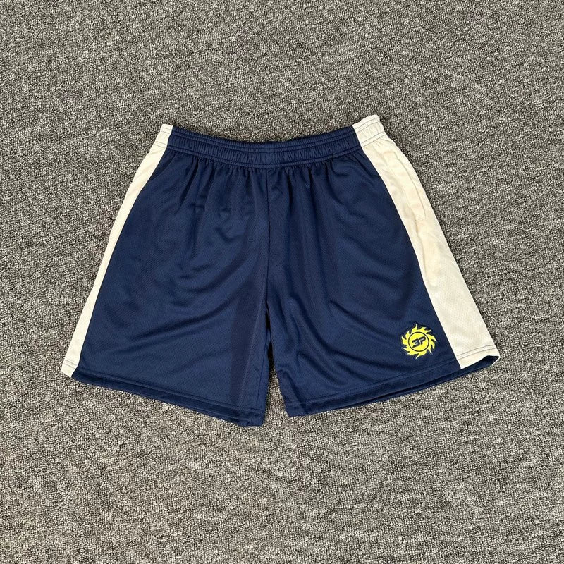 Broken Planet Contrasting Mesh Breathable Drawstring Shorts