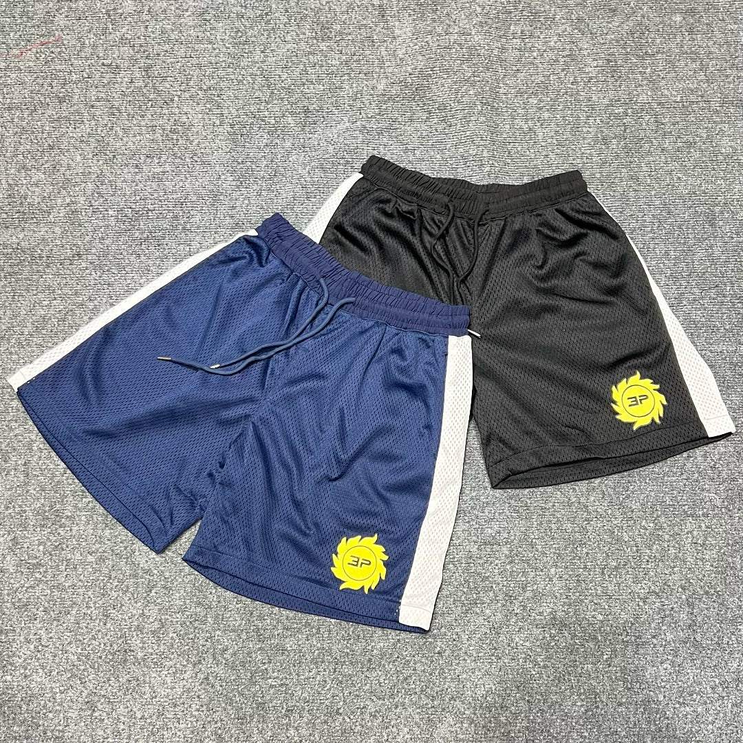 Broken Planet Summer Sports and Leisure Mesh Breathable Drawstring Shorts