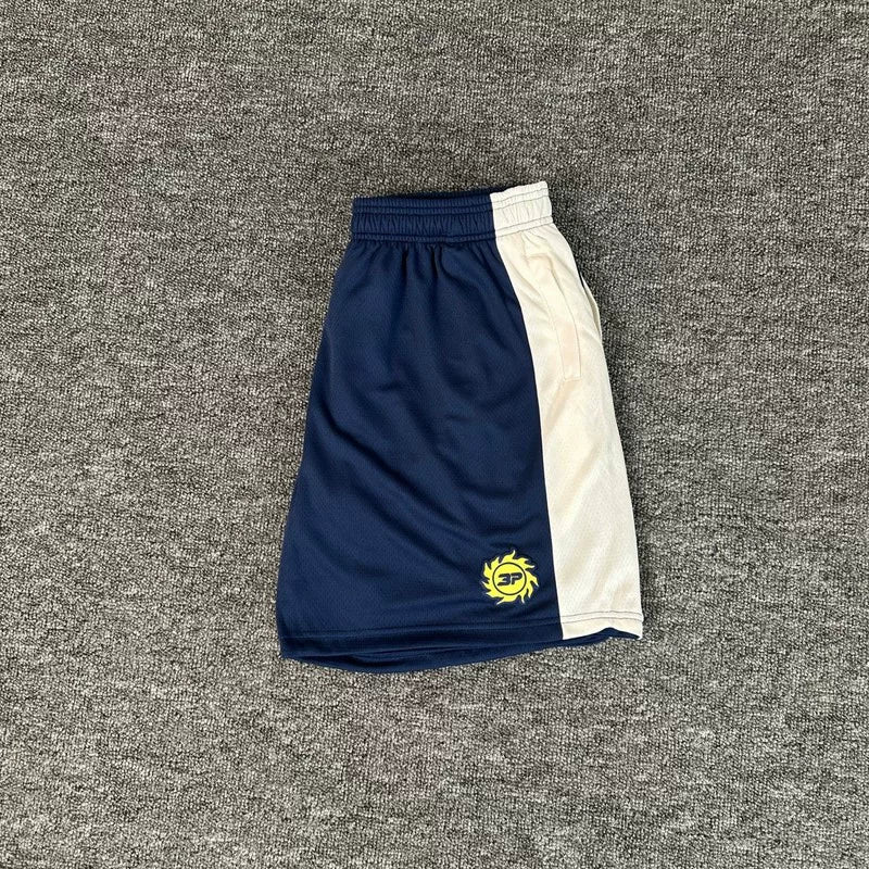Broken Planet Contrasting Mesh Breathable Drawstring Shorts